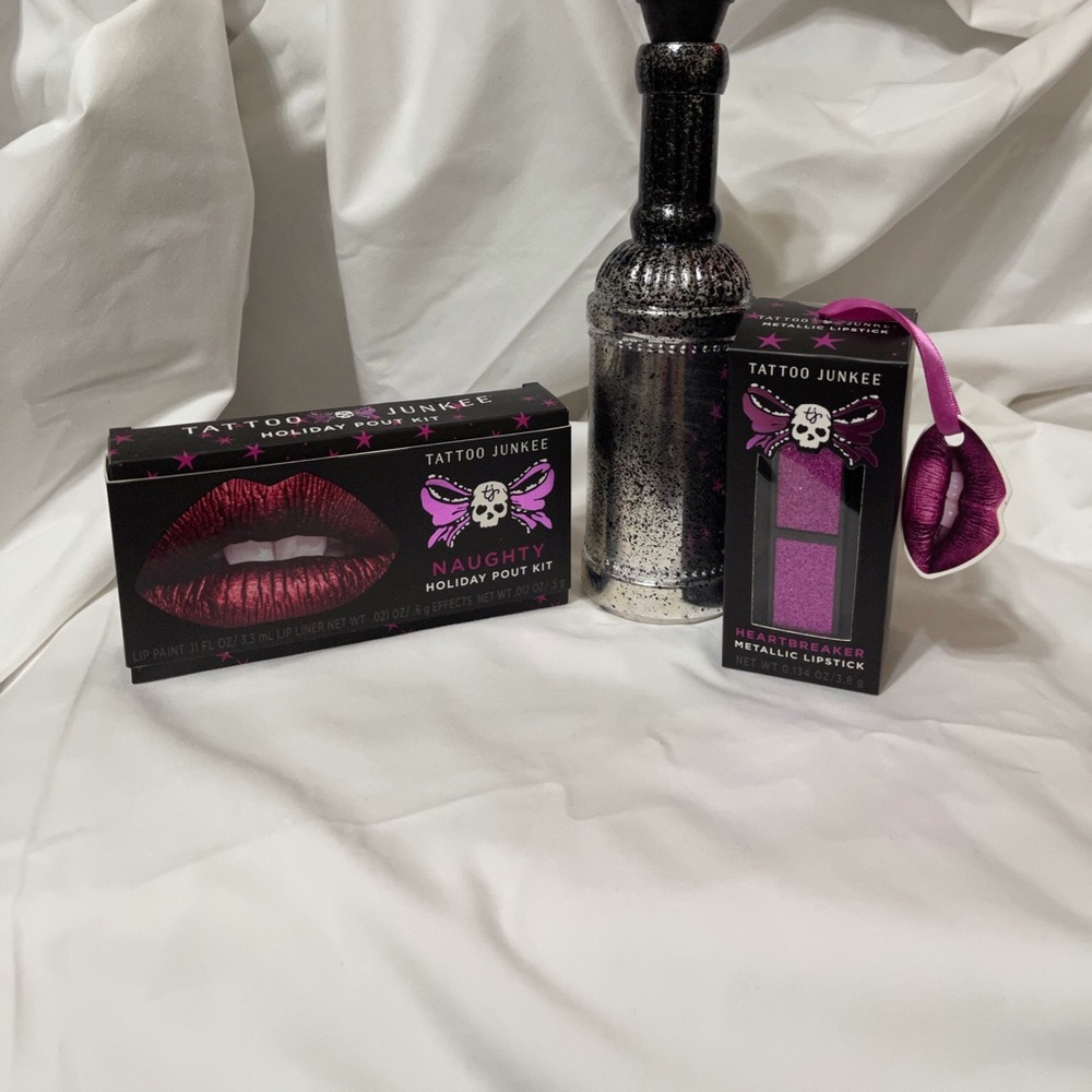 Tattoo Junkie Metallic Lipsticks